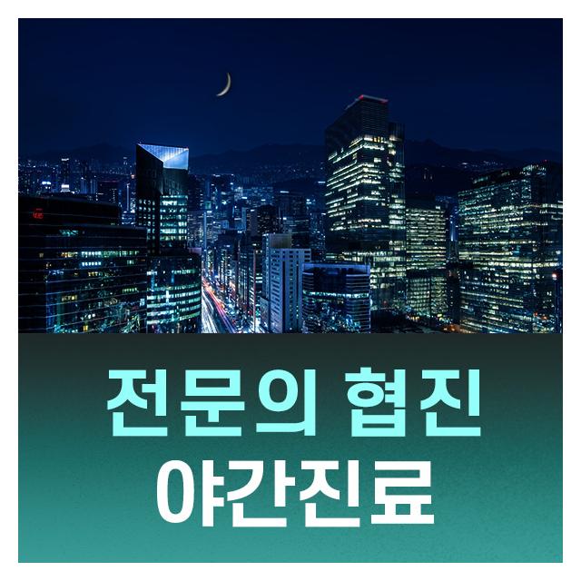 분과별 치과 전문의 진료 바쁜현대인을 위한 야간진료